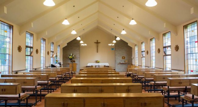 Inside the Chapel